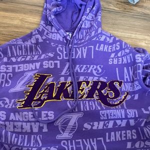 purple lakers hoodie